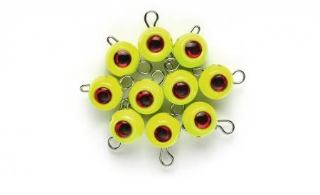 ГРУЗ крашеный разборная чебурашка 3 гр. "ШАР", 12-люминофор жёлтый