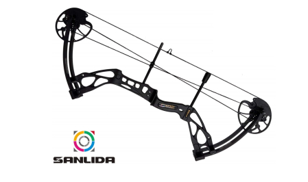ЛУК блочный Dragon X8 черный KIT "Sanlida" LZX8-30/18-31BKKIT