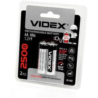 Аккумуляторы Videx HR6/AA 2500mAh