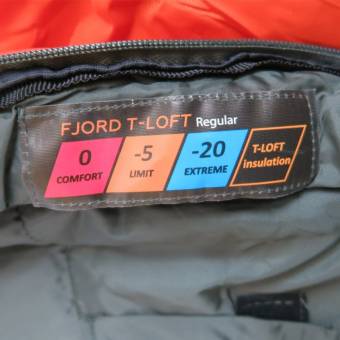 Спальник кокон -20 Fjord T-Loft Regular R "Tramp"