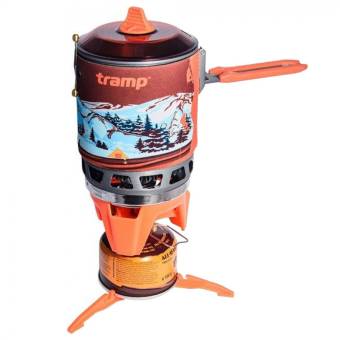 Fire Maple X2 система приготовления пищи 1л. "Tramp" оранжевый