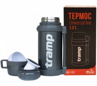 ТЕРМОС Universal 1.2 л. серый "Tramp"