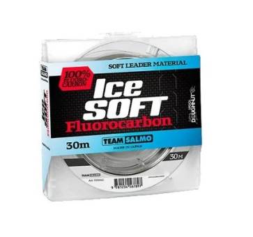 ЛЕСКА монофильная Team Salmo ICE SOFT FLUOROCARBON, 30м, 0.23мм