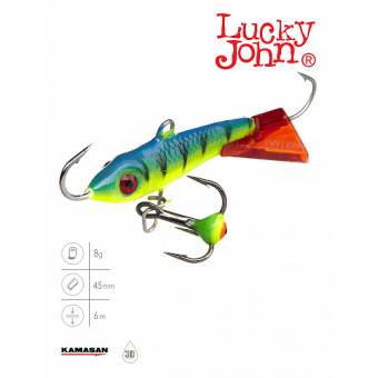 БАЛАНСИР CLASSIC 4.5 С ТР. 8г. 45мм, цв.36RT "Lucky John" 81451-36RT