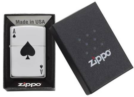 ЗАЖИГАЛКА Zippo бензиновая 24011 High Polish Chrome