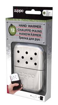 ГРЕЛКА для рук Zippo High Polish Chrome 40365 каталитическая большая