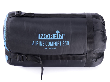 СПАЛЬНЫЙ мешок-одеяло ALPINE COMFORT 250 L "Norfin"