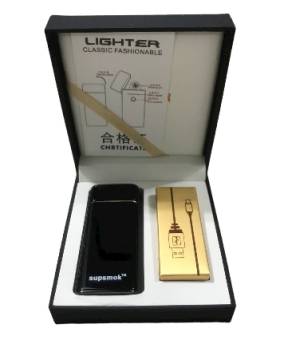 ЗАЖИГАЛКА импульсная (USВ) в подарочной коробочке "Lighter" 1926
