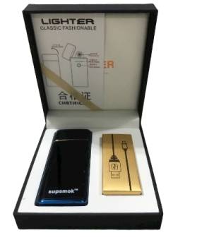 ЗАЖИГАЛКА импульсная (USВ) в подарочной коробочке "Lighter" 1926