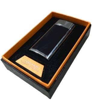 ЗАЖИГАЛКА импульсная с двойной дугой (USВ) в подарочной коробочке "Lighter" 9708