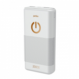 ВНЕШНИЙ АККУМУЛЯТОР Power Bank 20000mAh "perfeo"