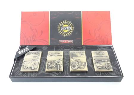 Зажигалка бензиновая тип zippo JianTai "Wheeled armored vehicle ZBL-09"
