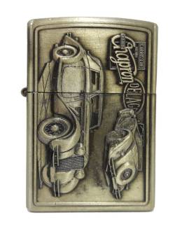 Зажигалка бензиновая тип zippo KingLing "1939 Delage D8 120 Cabriolet Chapron"