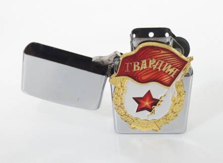 Зажигалка бензиновая тип zippo JianTai "ГВАРДИЯ"