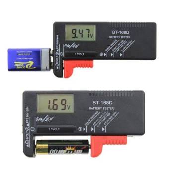Тестер батареи и аккумуляторов PRO для 18650 14500 Lithum 9V 3,7 V 1,5 V