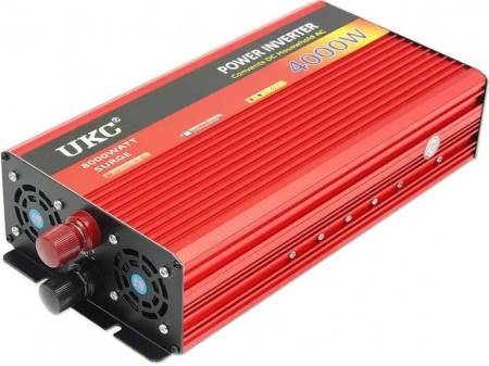 ИНВЕРТОР НАПРЯЖЕНИЯ 12-220V UKC 4000W(реал.2000W)