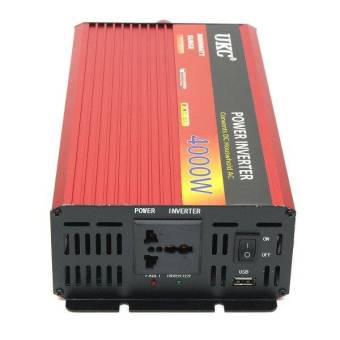 ИНВЕРТОР НАПРЯЖЕНИЯ 12-220V UKC 4000W(реал.2000W)