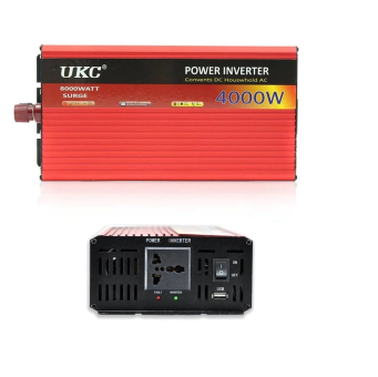 ИНВЕРТОР НАПРЯЖЕНИЯ 12-220V UKC 4000W(реал.2000W)