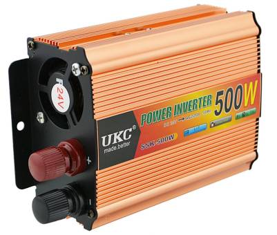 ИНВЕРТОР НАПРЯЖЕНИЯ 24-220V UKC 500W (реал.250W)