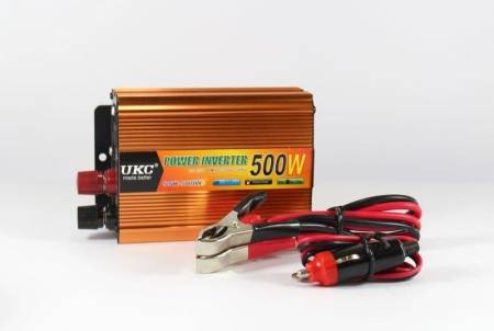 ИНВЕРТОР НАПРЯЖЕНИЯ 24-220V UKC 500W (реал.250W)