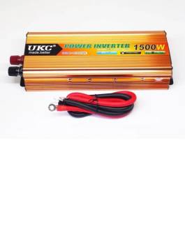 ИНВЕРТОР НАПРЯЖЕНИЯ 24-220V UKC 1500W (реал.750W)