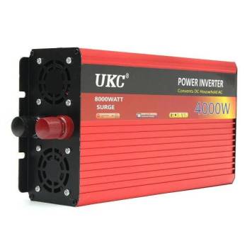 ИНВЕРТОР НАПРЯЖЕНИЯ 24-220V UKC 4000W (реал.2000W)