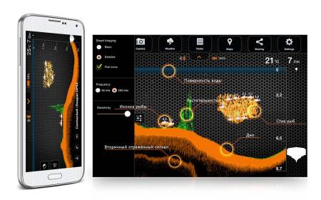 ЭХОЛОТ DEEPER PRO+