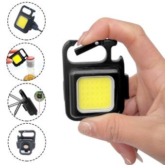 Фонарь-открывалка COB Rechargeable Keychain Light