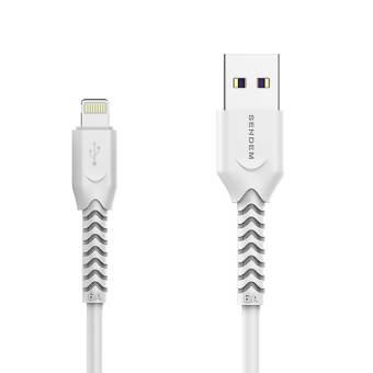 КАБЕЛЬ iOS, 6A, 1м, T8 Lighting "Sendem"