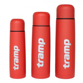 ТЕРМОС Basic 0,5 л (красный) "Tramp" TRC-111