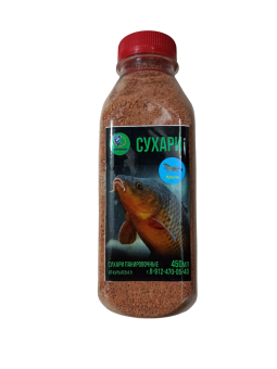 СУХАРИ панировочные Криль 450мл "EM-FISHING"