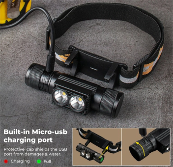 ФОНАРЬ налобный H25S Black "Wurkkos"