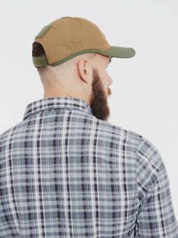 Бейсболка Logo Cap Helikon, цвет Coyote/Olive Green A