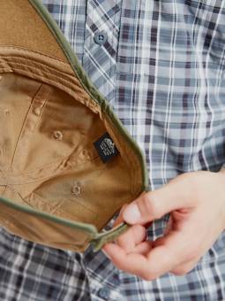Бейсболка Logo Cap Helikon, цвет Coyote/Olive Green A