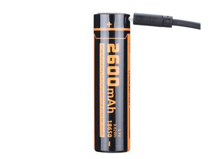 АККУМУЛЯТОР 18650 "FiTorch" (2600 mAh) с зарядкой USB