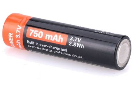 АККУМУЛЯТОР 14500 FiTorch (750 mAh) с зарядкой USB