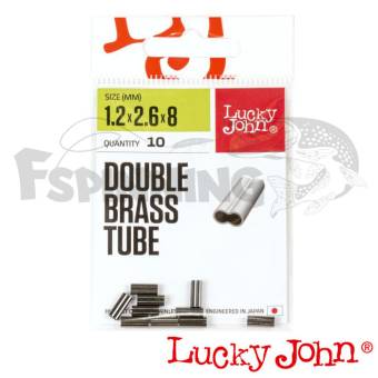 ТРУБКИ обжимные 1,5х3.2х10мм 10шт DOUBLE LEADER SLEEVER "LJ"