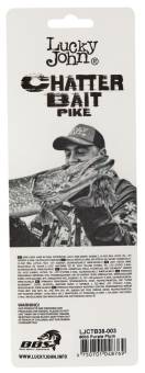 ЧАТТЕРБЕЙТ 38гр. CHATTERBAIT BBS PIKE 003 "Lucky John"
