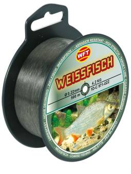ЛЕСКА монофильная 500м/022 ZIELFISCH WEISSFISCH  (Мирная рыба) "WFT"