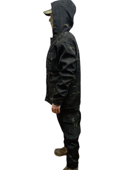 КОСТЮМ демисезон (РипСтоп) Black Multicam