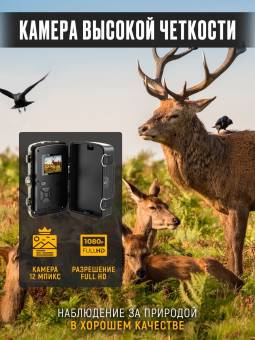 Фотоловушка для охоты 16МП "Trail Camera"