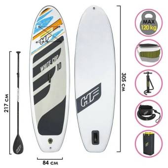 CАПБОРД Hydro-Force White Cap 3,05 м SUP board "Bestway"