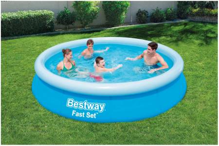 БАССЕЙН НАДУВНОЙ FAST SET BESTWAY #57273 366X76СМ