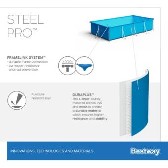 Каркасный бассейн Bestway 56403/56042 Splash Frame Pools 259х170х61см, 2300л