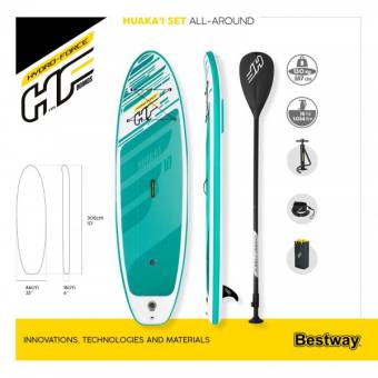CАПБОРД HuaKa'i 305x84x15см SUP board "Bestway"
