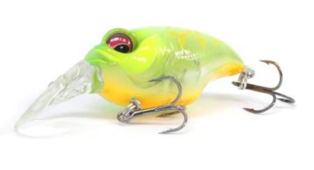 ВОБЛЕР Megabass New MR-X Griffon crack lime chart bug