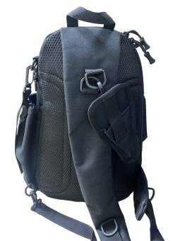 РЮКЗАК однолямочный тактический Black