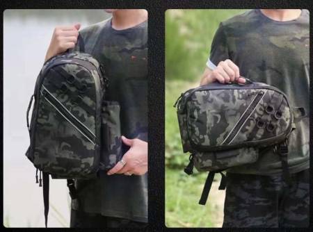РЮКЗАК однолямочный тактический Woodland
