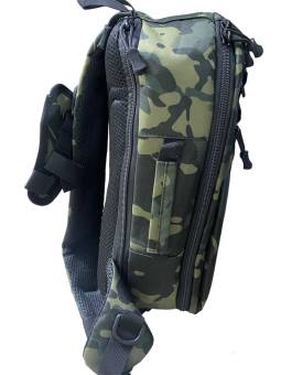 РЮКЗАК однолямочный тактический Woodland