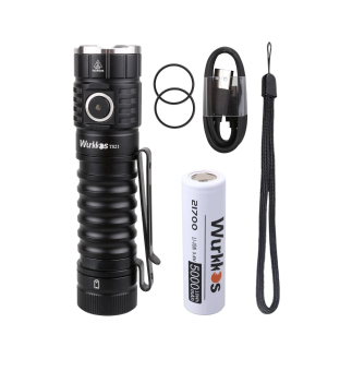 ФОНАРЬ ручной TS21 SST20 Black 6500К "Wurkkos"